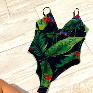 Floral Windsor one piece
